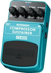 BEHRINGER CS400 COMPRESSOR/SUSTAINER Гитарный эффект
